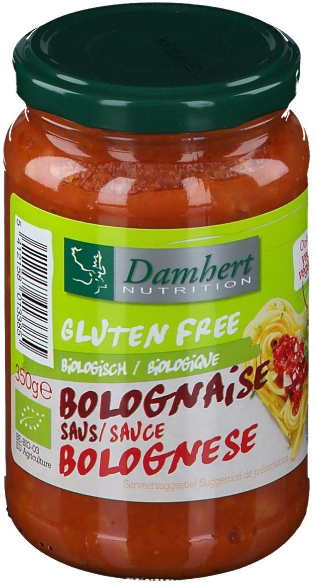 Damhert vegetarische Bolognese-Sauce glutenfrei