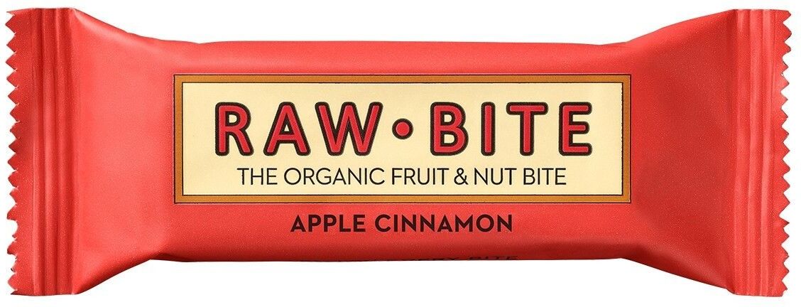 Rawbite Frucht- & Nussriegel mit Apfel und Zimt