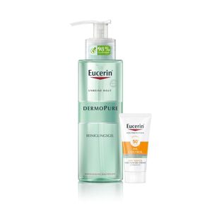 Eucerin® DermoPure Reinigungsgel – Gegen Pickel und unreine Haut – Effektive und gleichzeitig sanfte Reinigung