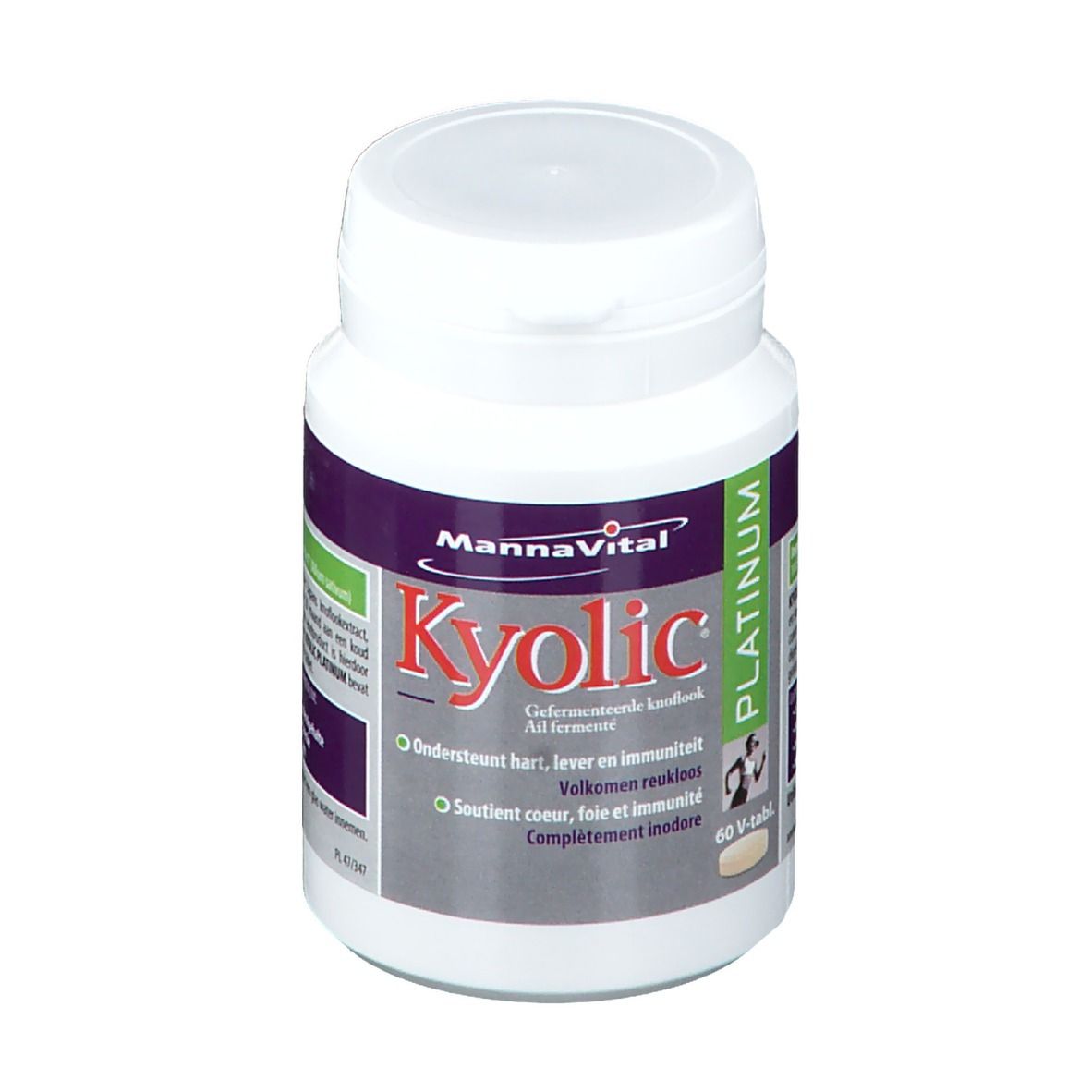 MannaVital Platinum Kyolic® + Lécithine