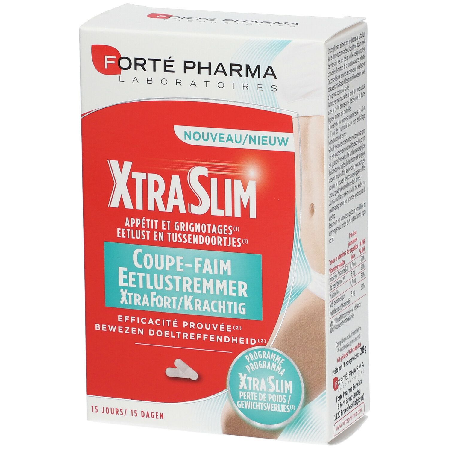 Forté Pharma XtraSlim Coupe-Faim Xtra Fort