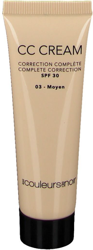 Les Couleurs de Noir CC-Creme Spf30 03 Medium