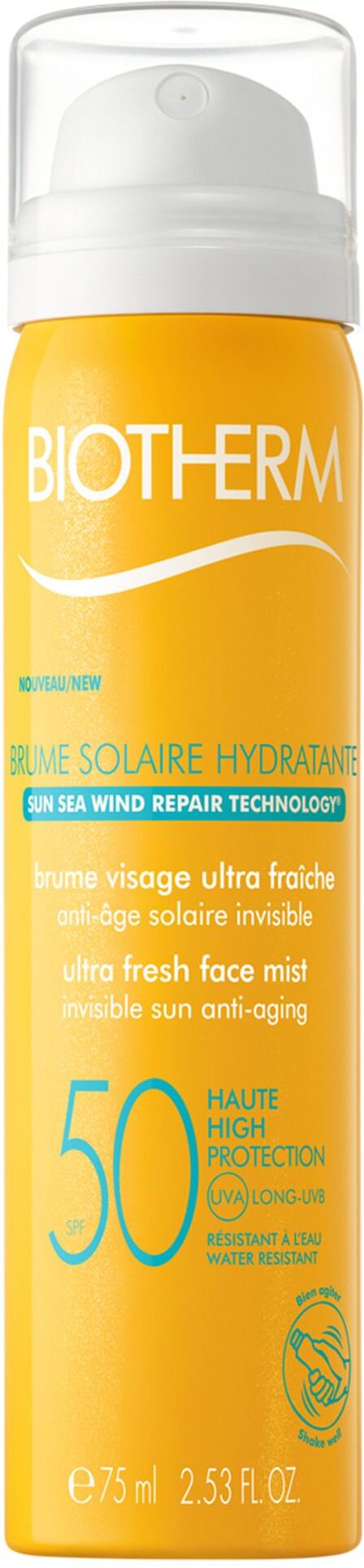 Biothermer Solar-Feuchtigkeitsnebel Spf50