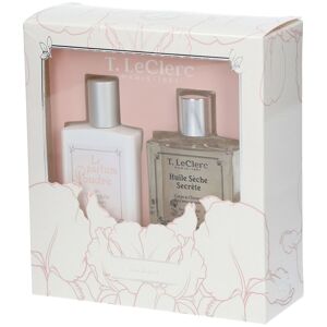 COSMXPERT T.leclerc Das pudrige Parfum Eau de Parfum Iris blanc + Secret Dry Oil 100 ml