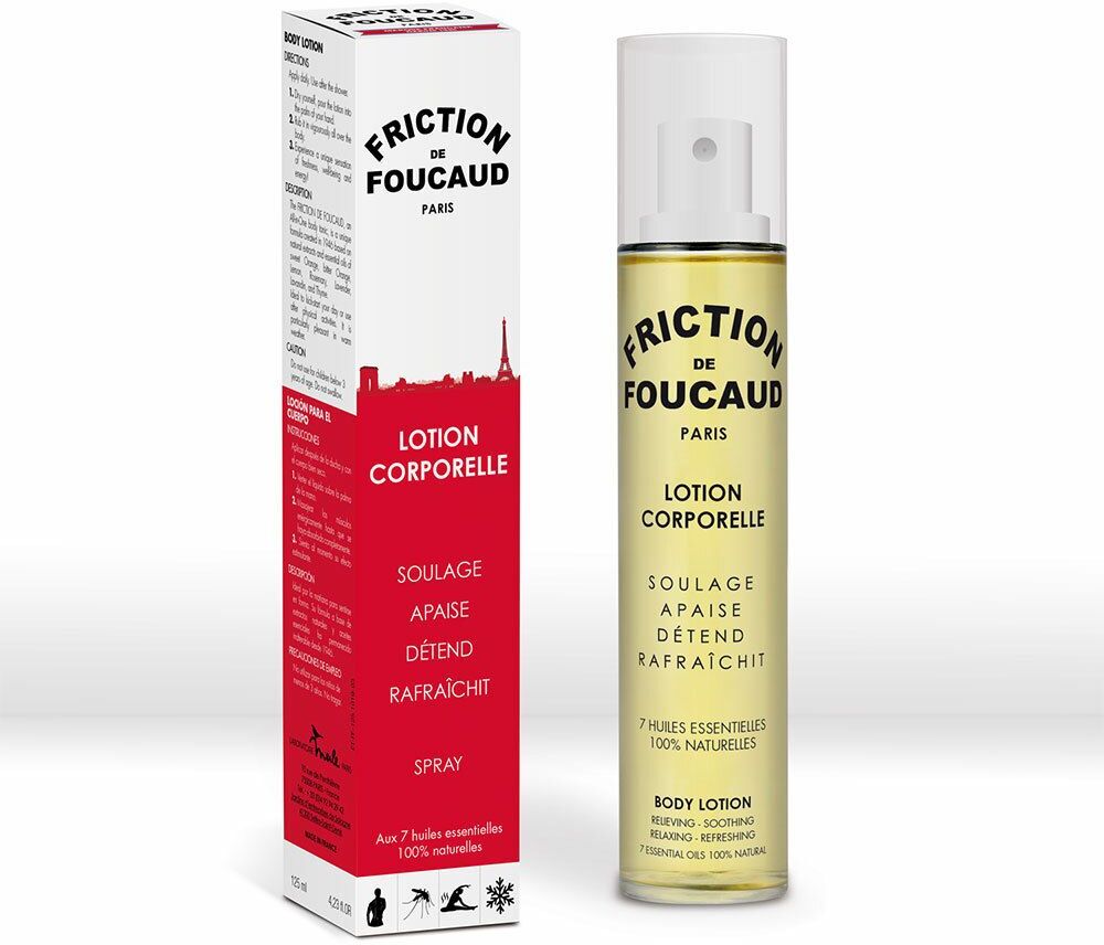 EQUILIBRE ATTITUDE Friction de Foucaud Wiederaufladbare energetisierende Lotion