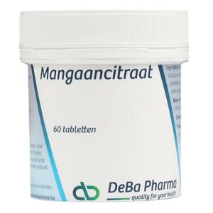 Deba Pharma DeBa Mangancitrat 60 ct