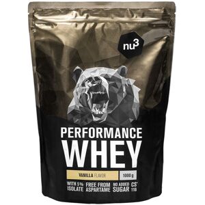 nu3 Performance Whey, Vanille - Proteinpulver 1 kg