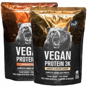 nu3 Vegan Protein 3K Probierpaket Schoko & Cookies - Cream 1 ct