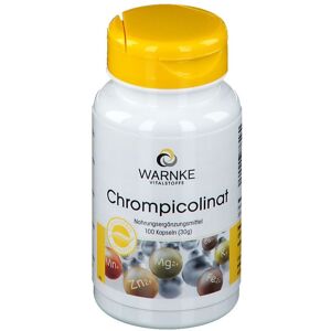 Warnke Chrompicolinat 100 ct