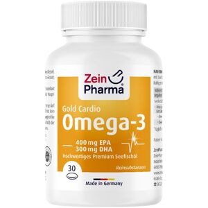 ZeinPharma® Omega 3 Kapseln Gold Cardio Edition 30 ct