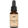 nu3 Vitamin D3 + K2 30 ml