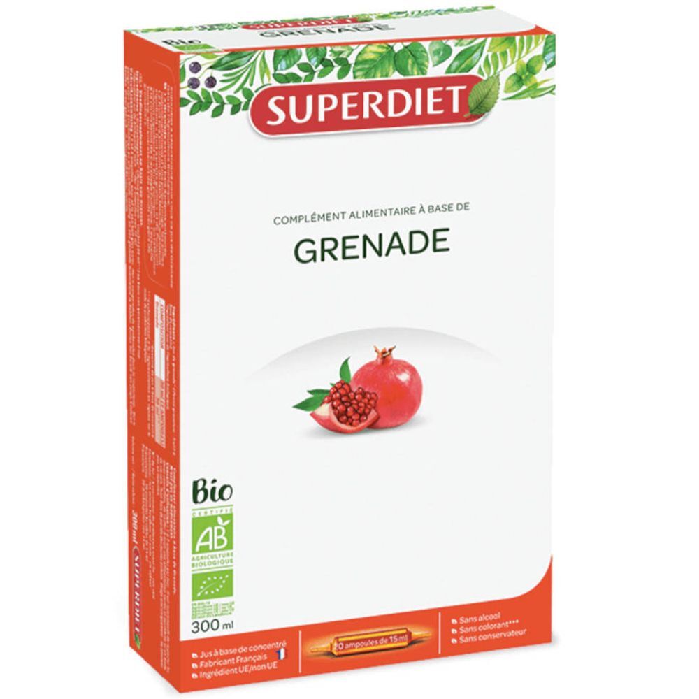 SUPERDIET LABORATOIRES Superdiet Granatapfel Bio