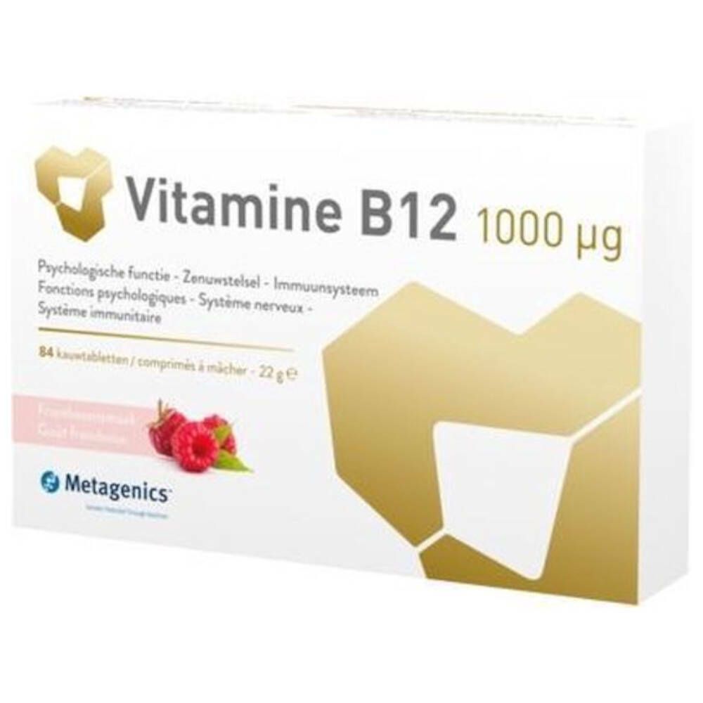 METAGENICS BELGIUM Metagenics Vitamin B12 1000 µg