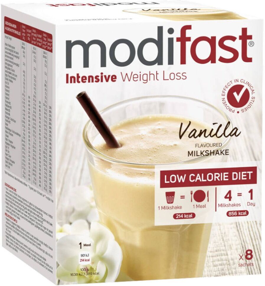 GSA HEALTHCARE modifast® Intensive Weight Loss Milkshake Vanille