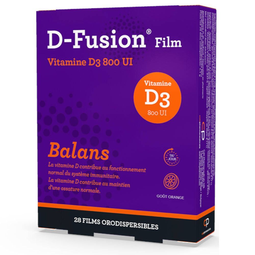 INCONNU D-Fusion® Vitamin D3 800 IE