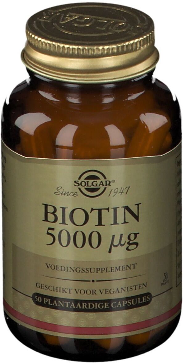 SOLGAR VITAMINS Solgar® Biotin 5000 mcg