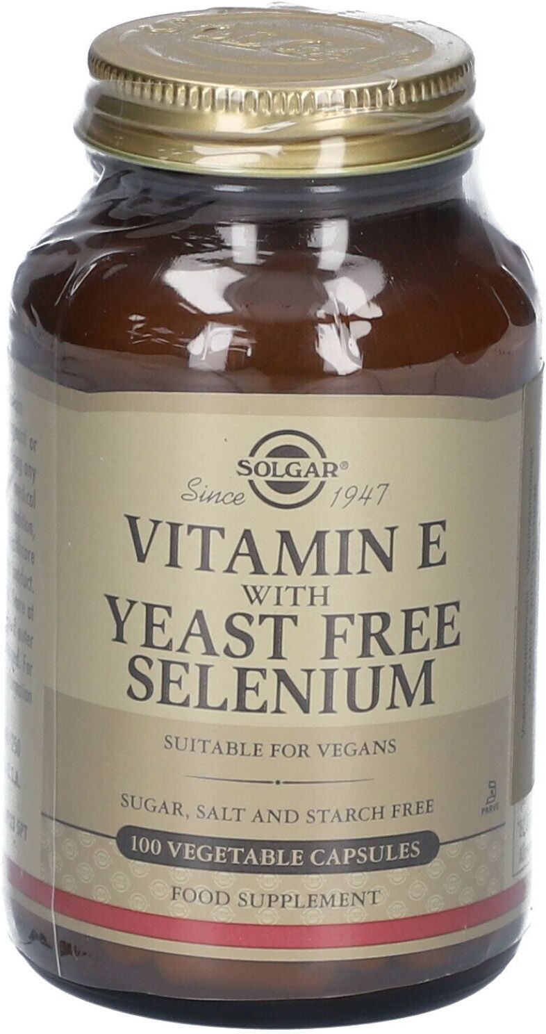 SOLGAR VITAMINS Solgar® Vitamine E + Selen