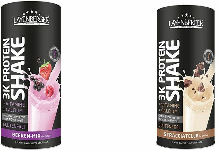 Layenberger Nutrition Group GmbH Layenberger® 3K Protein Shake Beeren Mix + Stracciatella