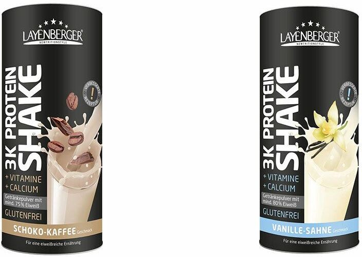 Layenberger Nutrition Group GmbH Layenberger® 3K Protein Shake Schoko-Kaffee + Vanille-Sahne