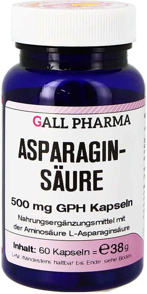 Gall Pharma Asparaginsäure 500 mg Kapseln