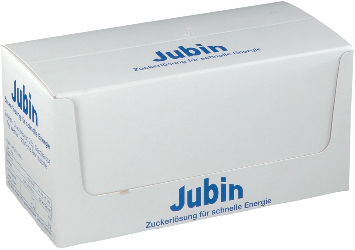 Jubin Zuckerlösung schnelle Energie