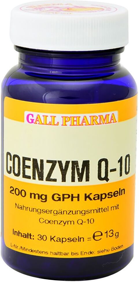 Gall Pharma Coenzym Q-10 200 mg GPH Kapseln