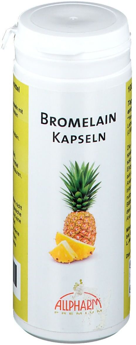 ALLPHARM Bromelain Enzym Kapseln