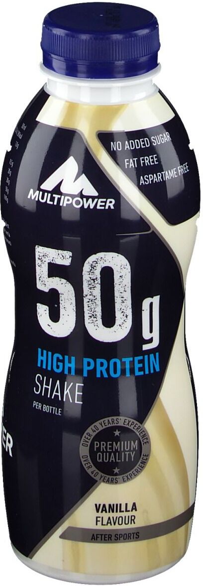 Multipower 50 g High Protein Shake, Vanille