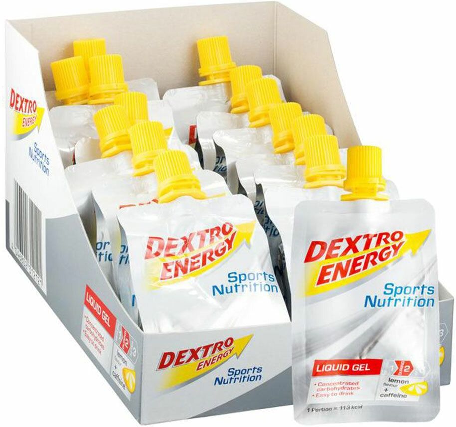 Dextro Energy GmbH & Co. KG Dextro Energy Liquid Gel, Zitrone-Koffein