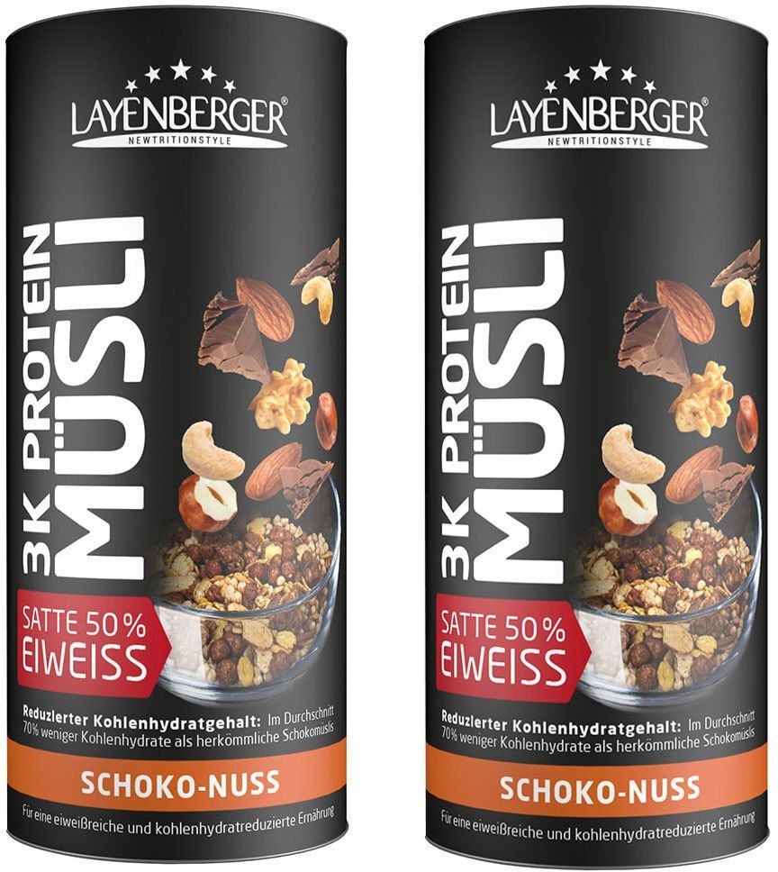 Layenberger Nutrition Group GmbH Layenberger 3K Protein Müsli Schoko-Nuss