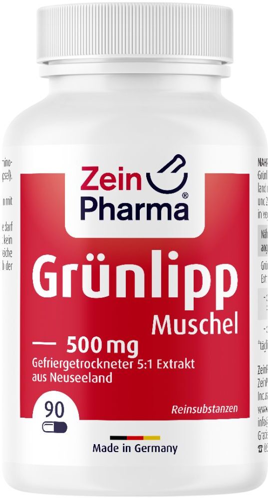 ZeinPharma Grünlippmuschel Kapseln 500 mg ZeinPharma