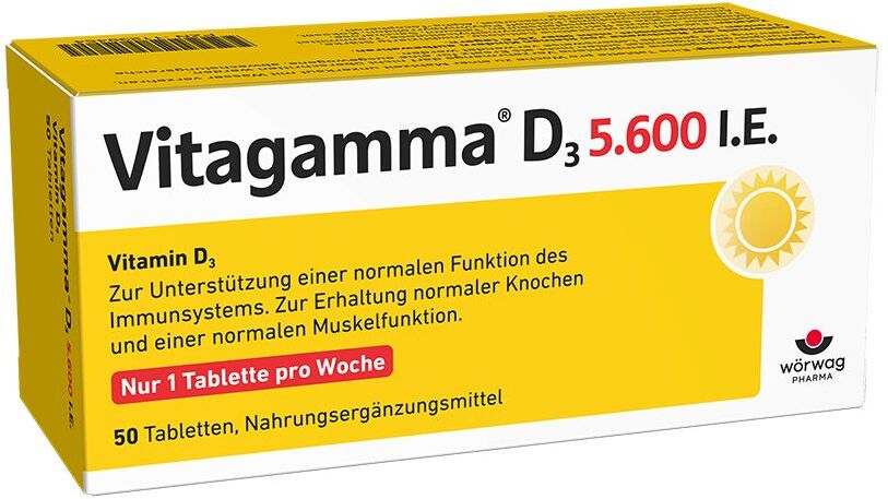 Wörwag Pharma GmbH & Co. KG Vitagamma® D3 5600 I.e.