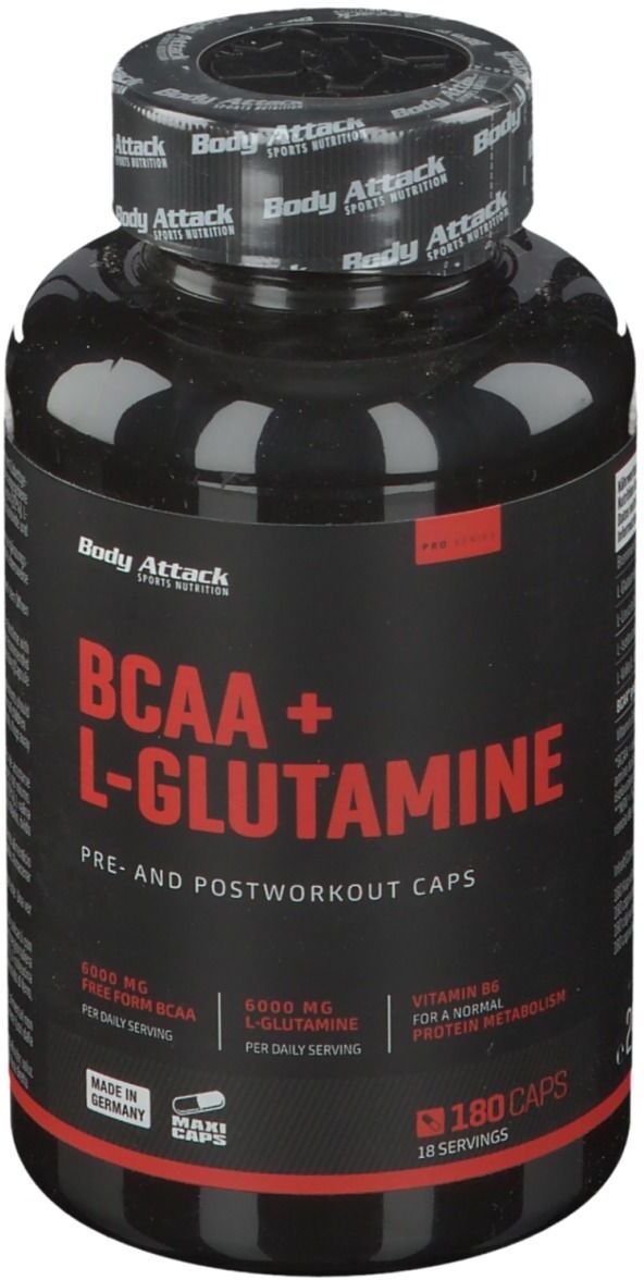 Body Attack Bcaa + L-Glutamine 12000