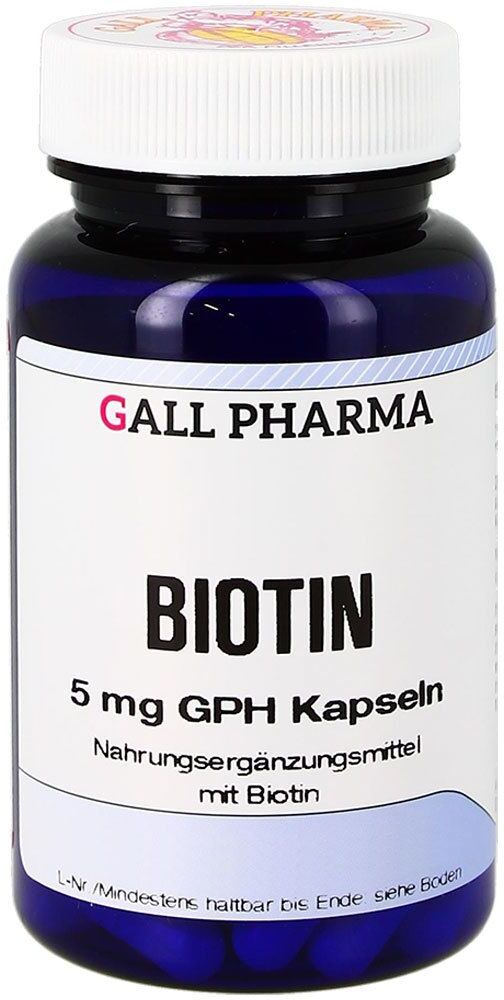 GALL PHARMA Hecht Biotin 5 mg GPH