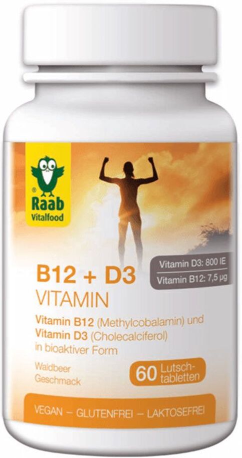 Raab Vitamin B12 + D3