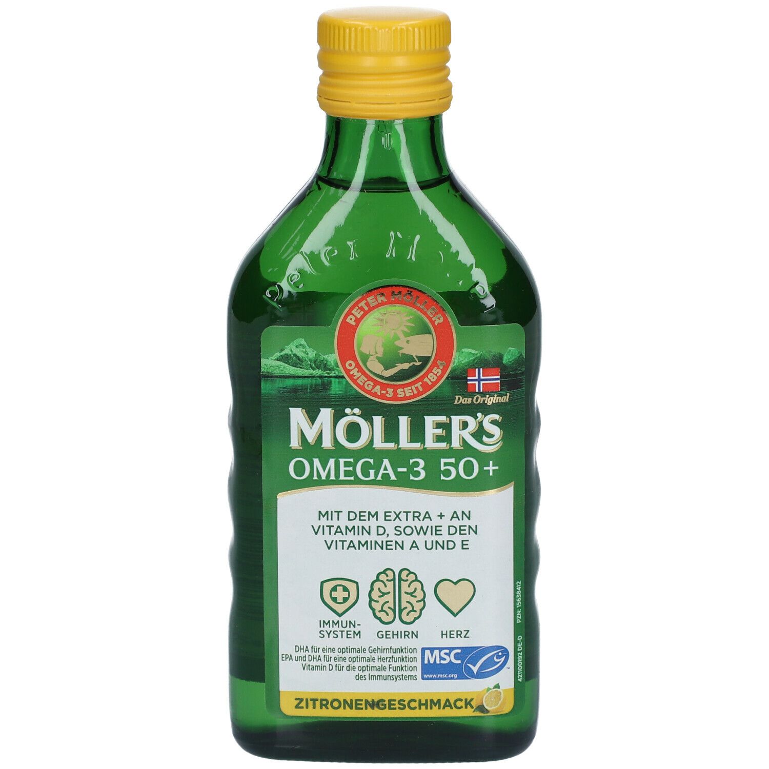 MÖLLER'S Möllers Omega 3 50 + Zitrone