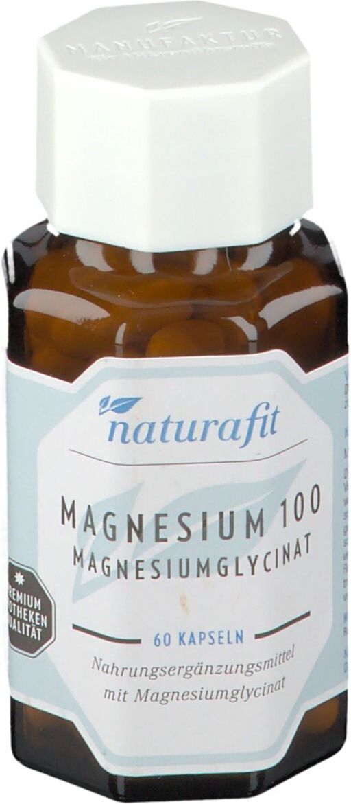 NaturaFit GmbH naturafit Magnesium100 mg Magnesiumglycinat