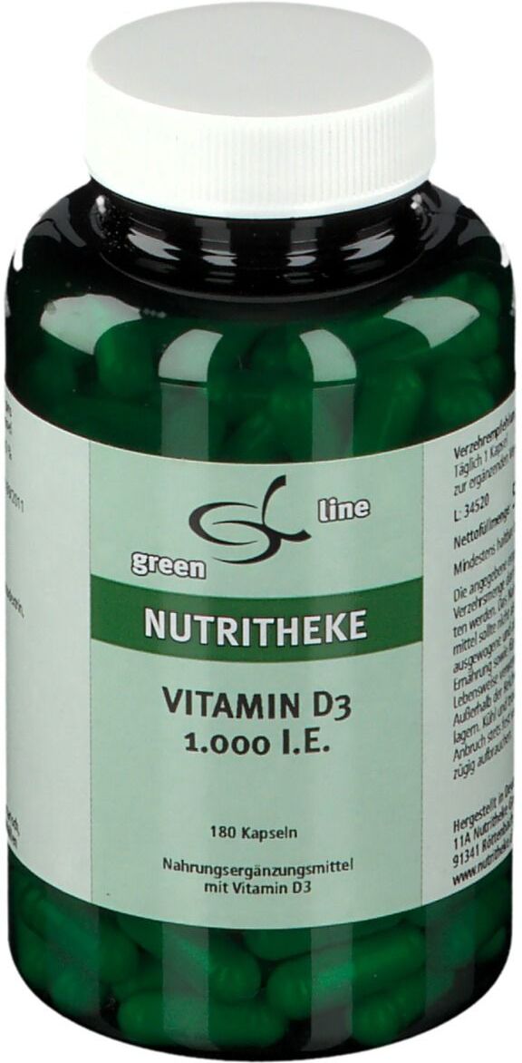 11 A Nutritheke GmbH green line Vitamin D3 1.000 I.e.