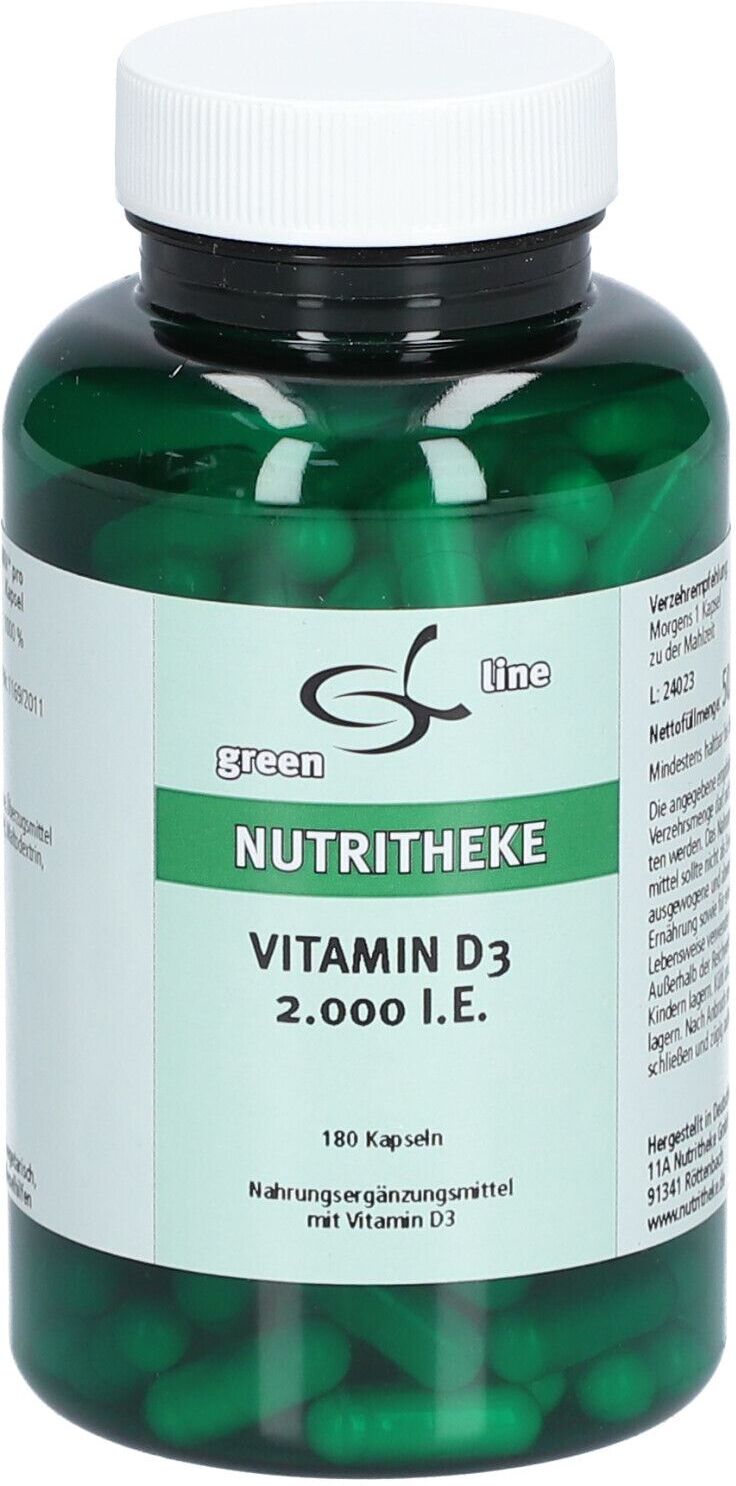 11 A Nutritheke GmbH green line Vitamin D3 2000 I.e.