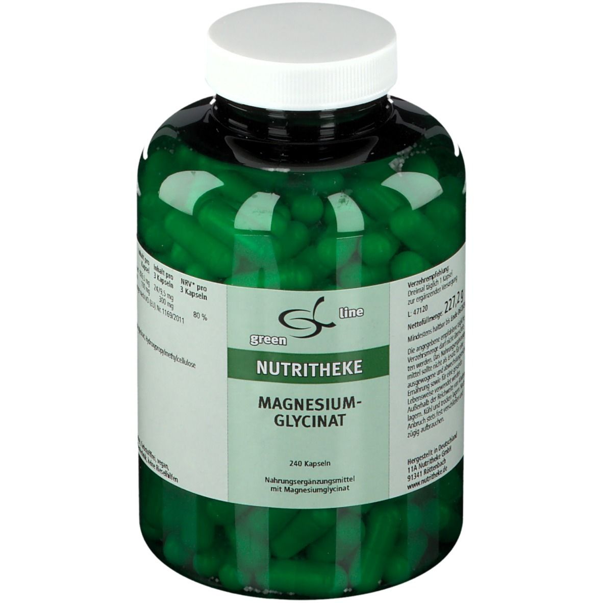 11 A Nutritheke GmbH green line Magnesiumglycinat