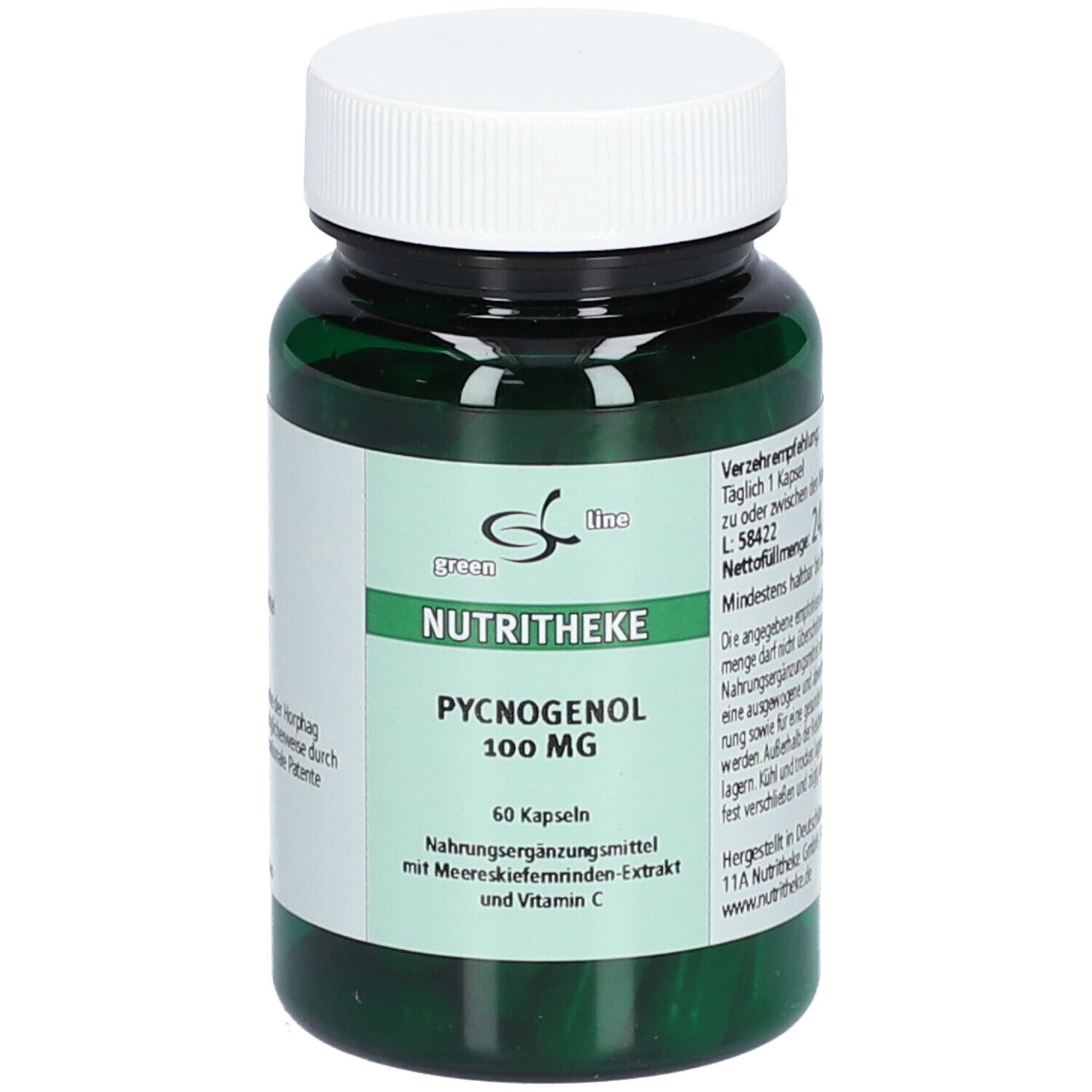 11 A Nutritheke GmbH green line Pycnogenol 100 mg