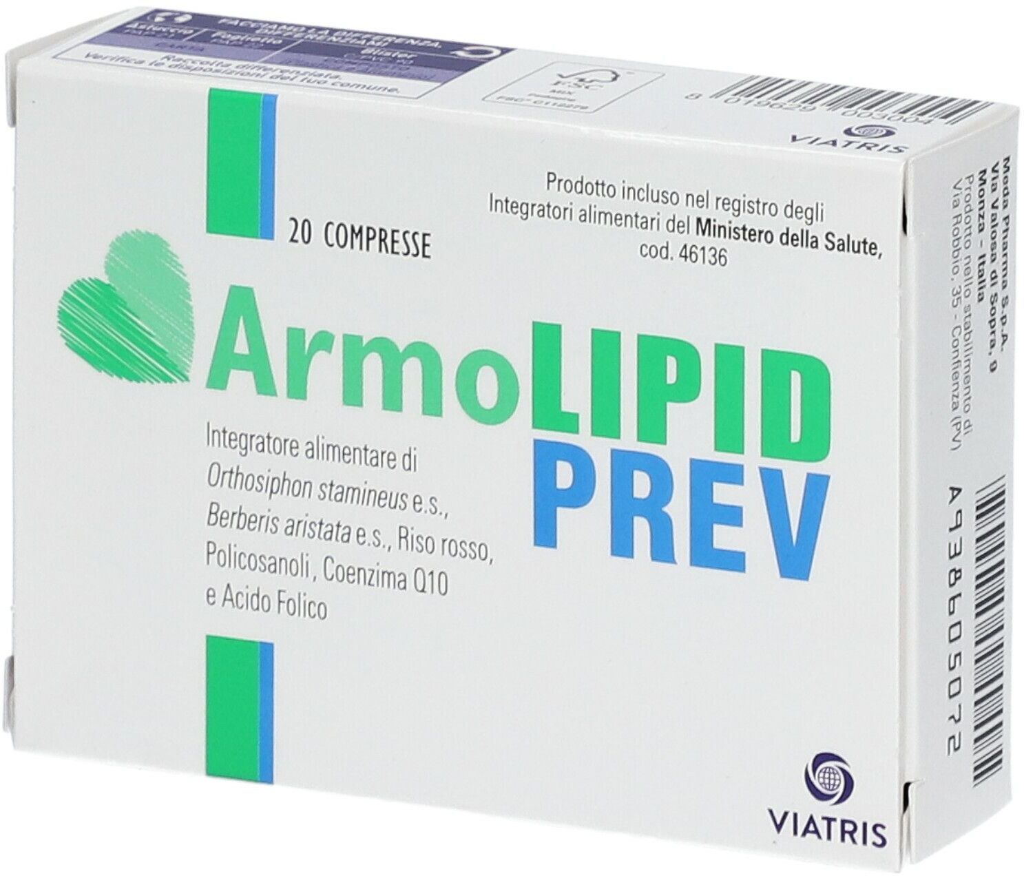 MYLAN SpA Armolipid Prev Tabletten