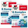 Doppelherz® aktiv B-Komplex + Folsäure Depot Tabletten 90 ct