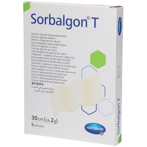 Hartmann Sorbalgon® Calcium-Alginat-Tamponadenstreifen 30cm 5 ct