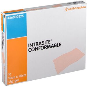 Smith & Nephew Intrasite Conformable Hydrogel Wundverband 10 cm x 20 cm 10 ct