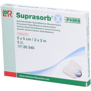 Lohmann & Rauscher Suprasorb® X 5 x 5 cm steril 5 ct