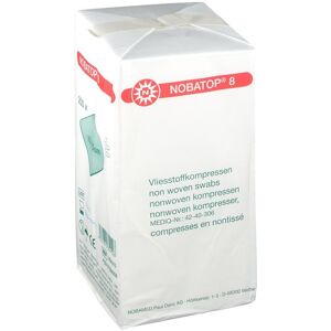 Nobatop® 8 Vliesstoffkompressen unsteril 10 x 10 cm 3000 ct