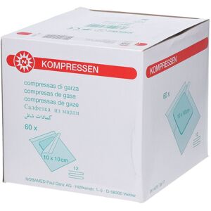 Nobamed® Mullkompressen steril 12-fach 10 x 10 cm 60 ct