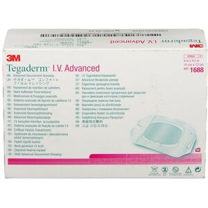 3M Tegaderm™ I.v. Advanced stark haftender Fixierverband 10 x 12 cm 50 ct