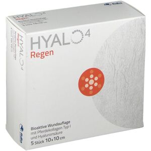 Kela Hyalo4 Regen Wundauflage 10 x 10 cm steril 5 ct